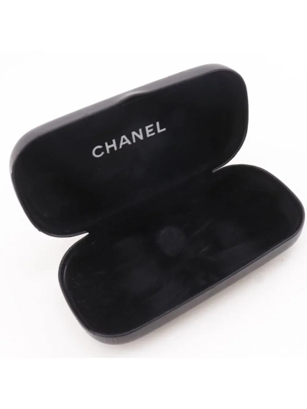Chanel CC Logo Acetate Black Sunglasses Eyewear